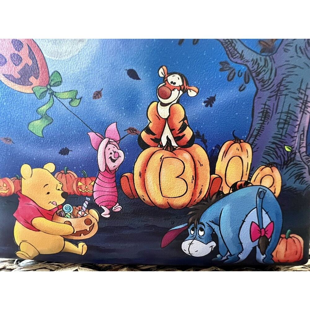 Loungefly Disney Winnie The Pooh Pumpkin Patch Mini Backpack - Picture 2 of 7